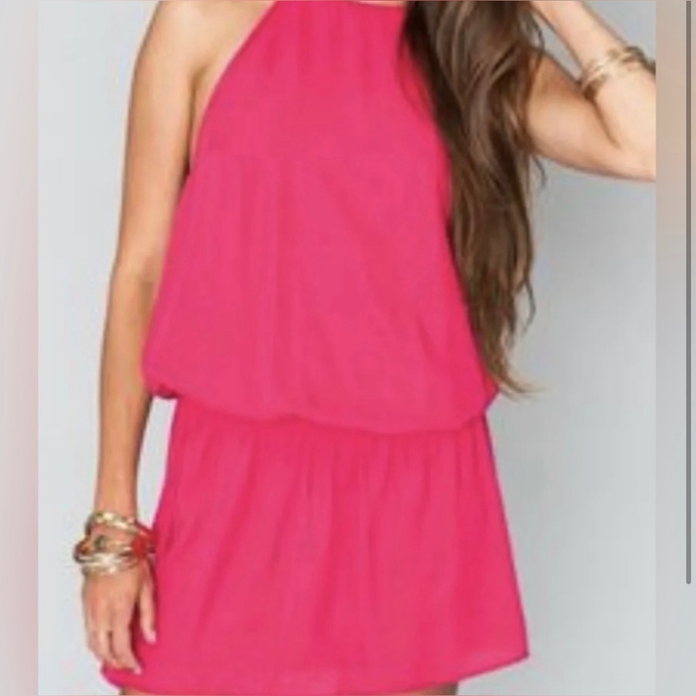 Show Me Your Mumu. Hammock Dress. Fuschia. Medium.